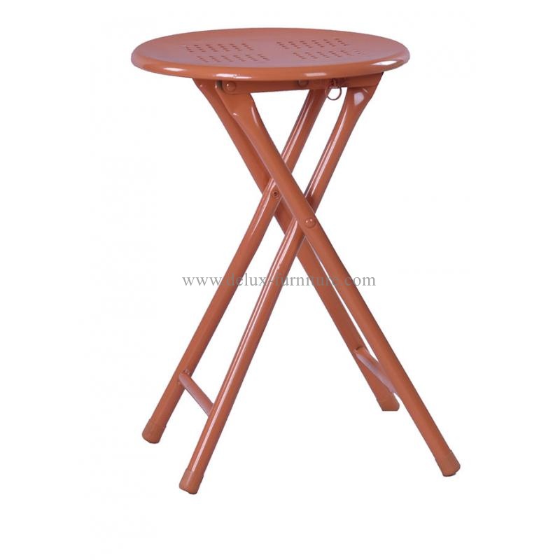 Portable metal stack stools