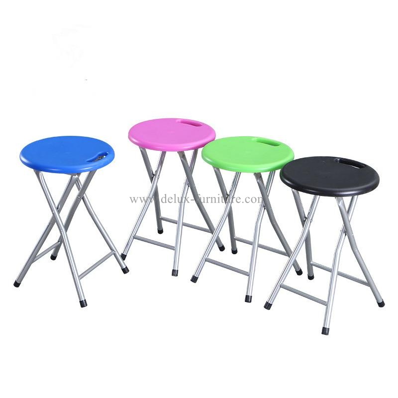Round folding stools