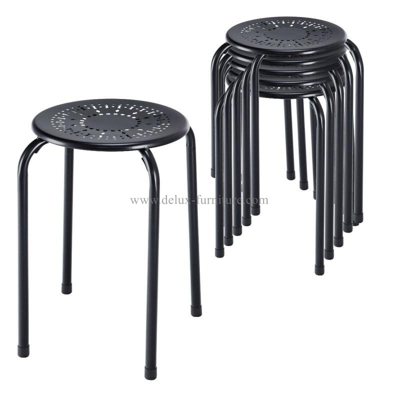 stackable metal chairs
