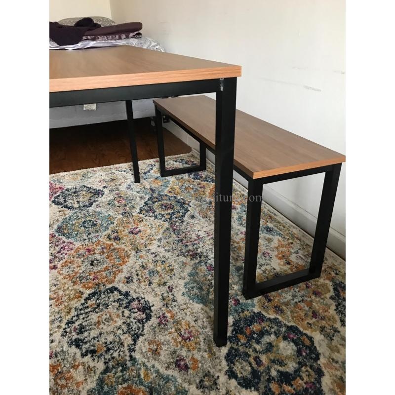 Table Set with 2 Bench